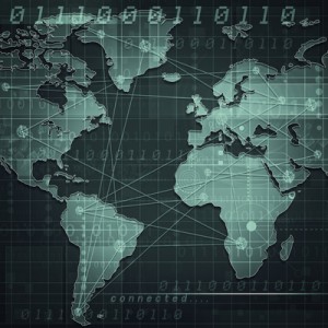 Global internet communications, abstract industrial backgrounds