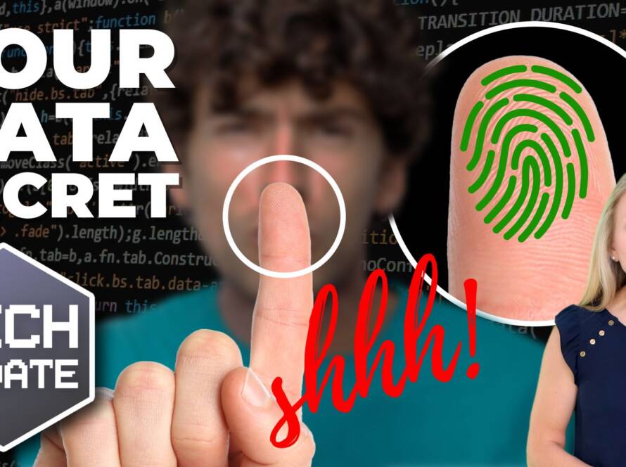 You might hold the secret to data security in your finger