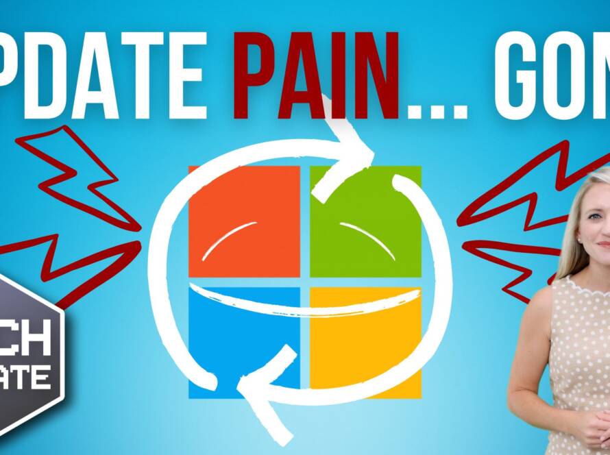 Microsoft takes the pain out of updates