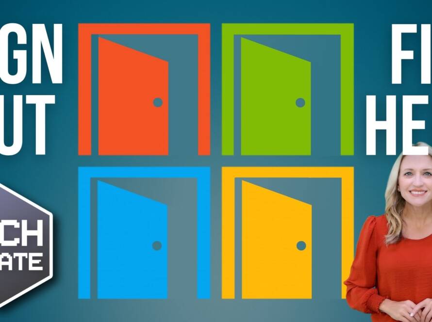 If it ain’t broke… Windows update makes signing out simple again