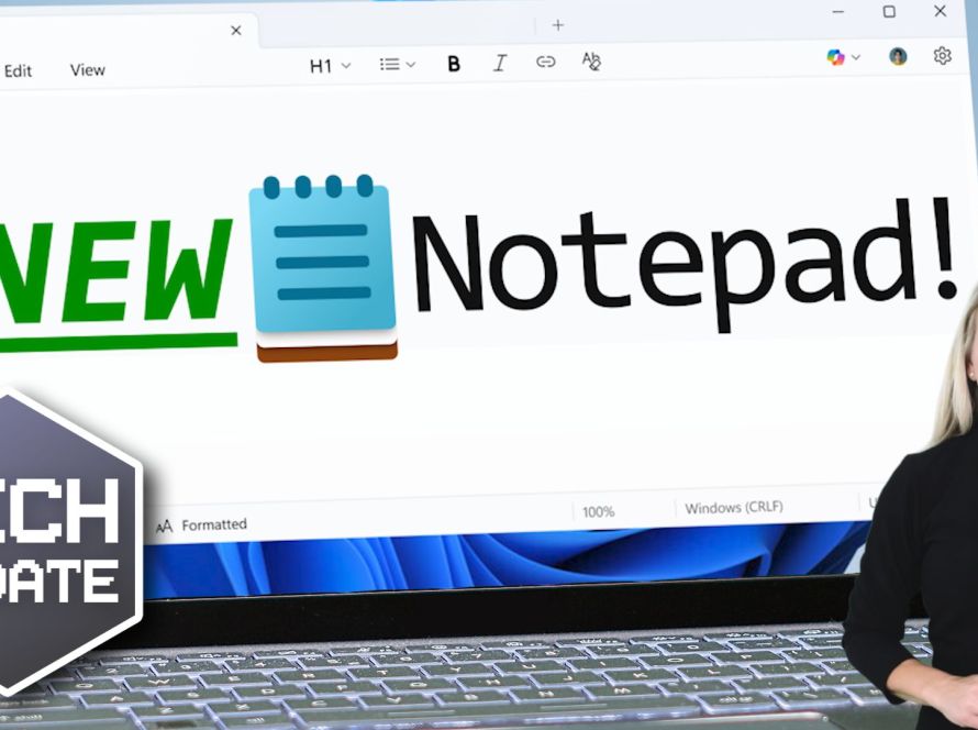 Exciting new formatting tools for Notepad